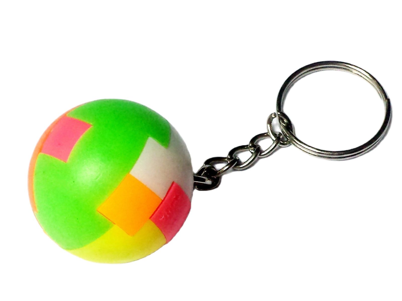 Party Games Easter For Kids - 48 Pcs, Puzzle Ball Key Chain,