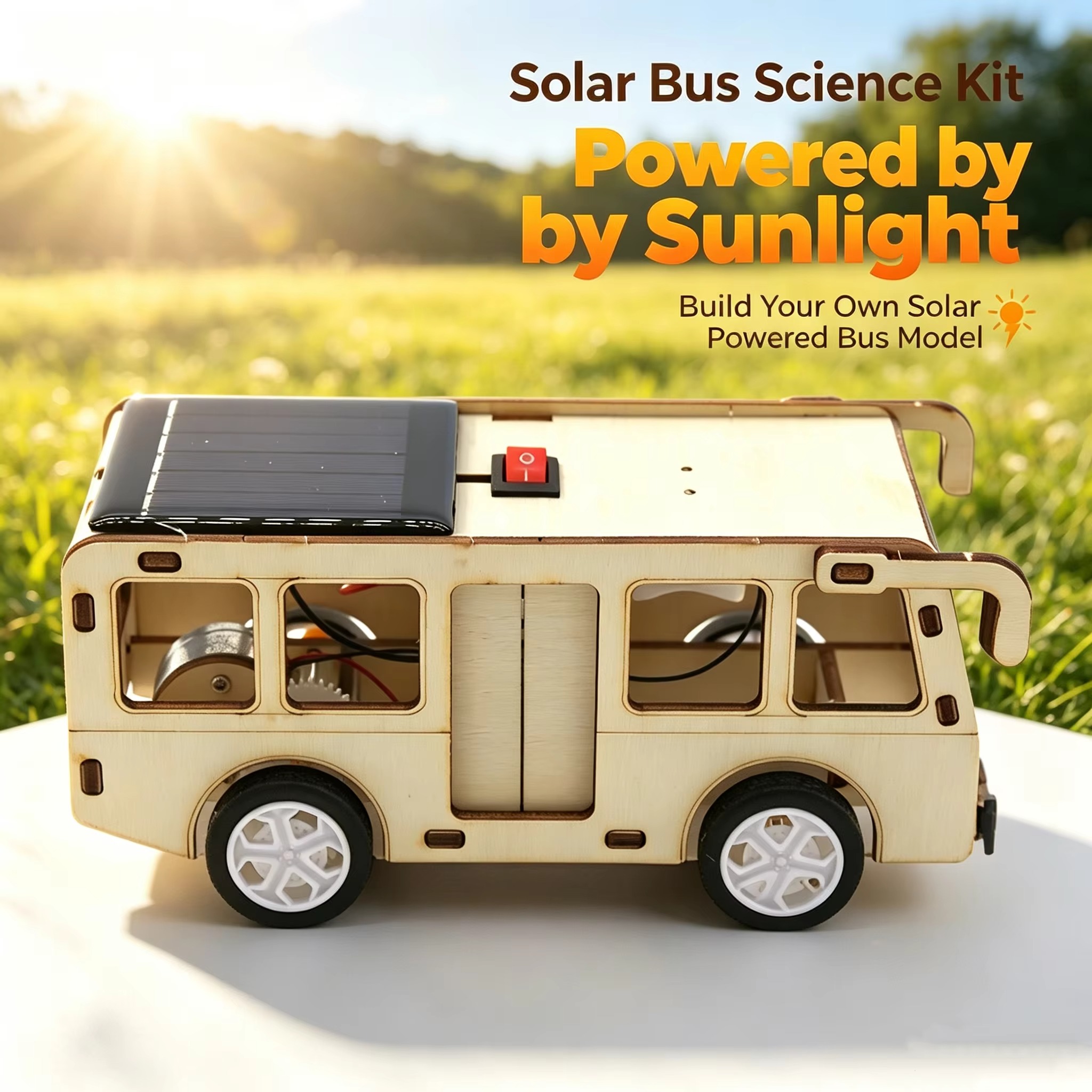 Party Games Bus - DIY Solar Powered Science Education Experiment