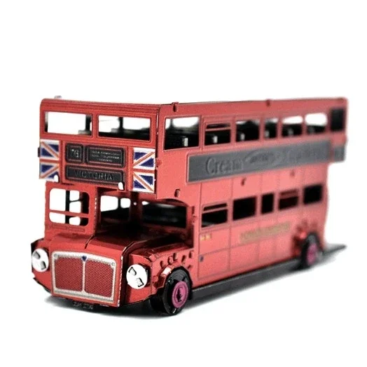 Party Games Bus - Buses 3D Metal Puzzle model kits