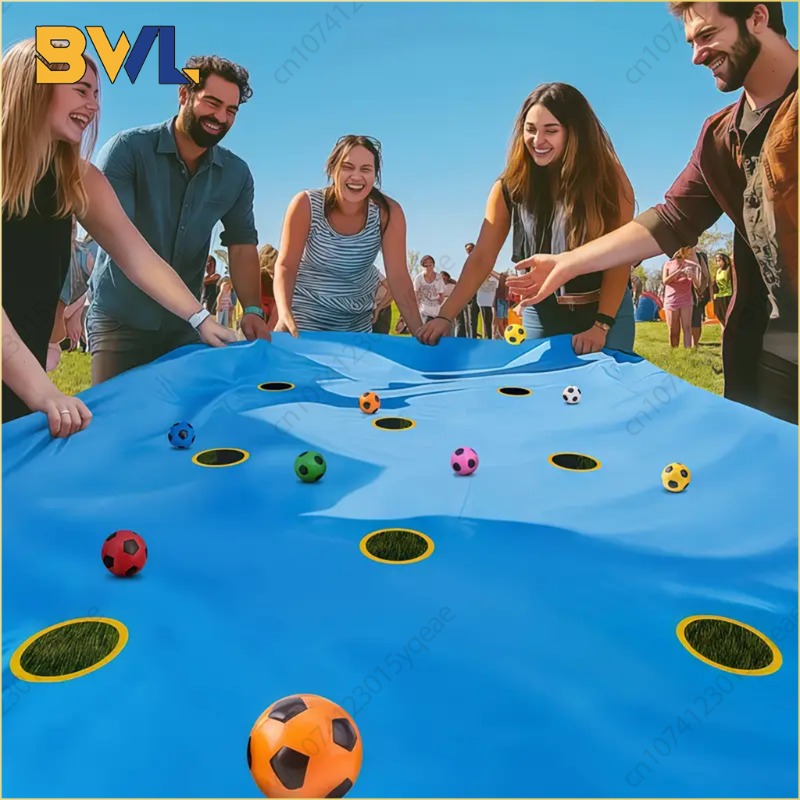 Party Games Group For Adults - 1PC Team Building Cooperative Hole Tarp