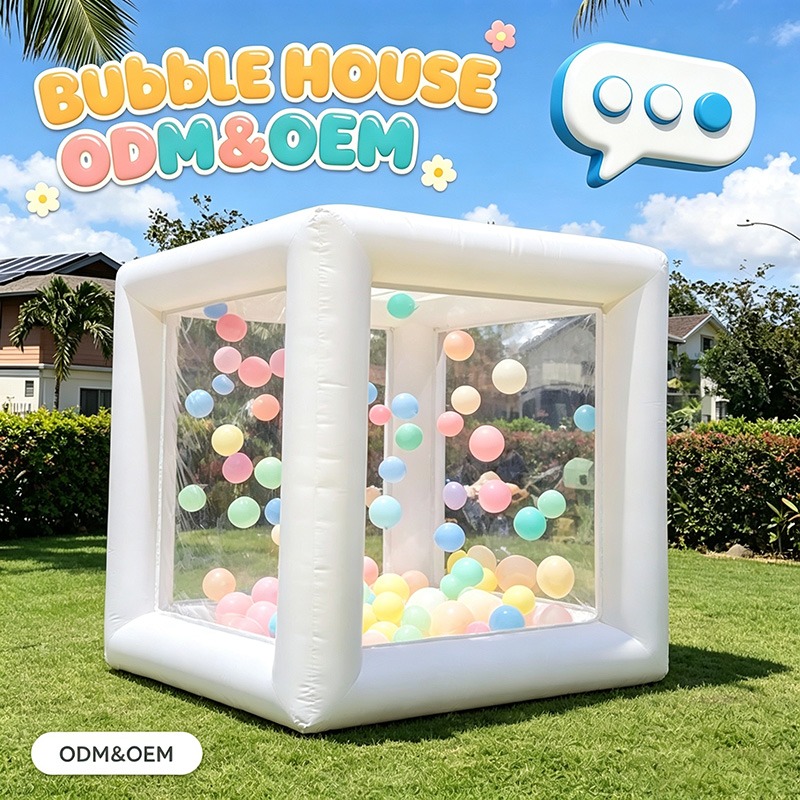 Party Games Gamecube - White Inflatable Cash Cube Money Booth,