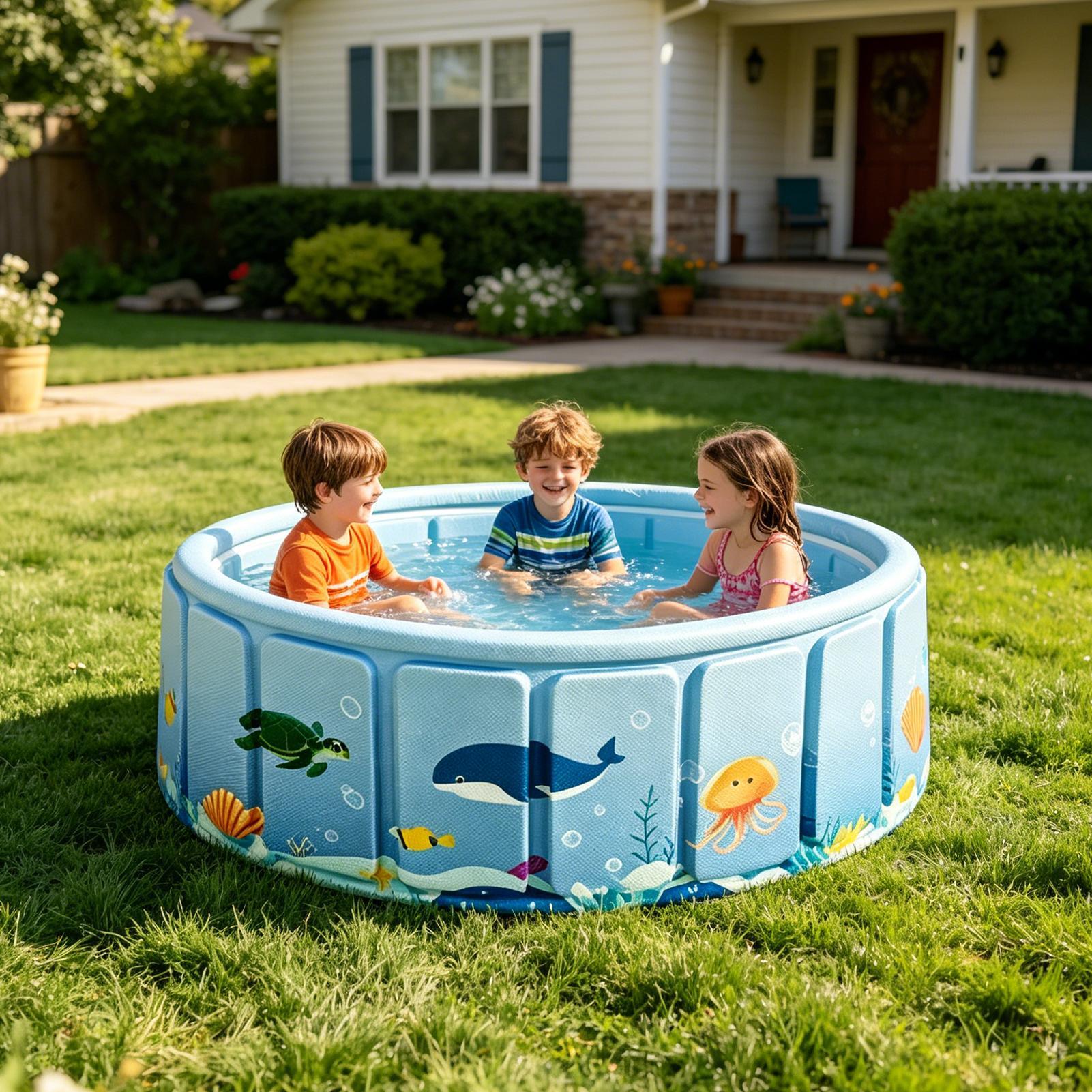 Non Inflatable Foldable Swimmi - огляд і ціна Party Games Kid Friendly