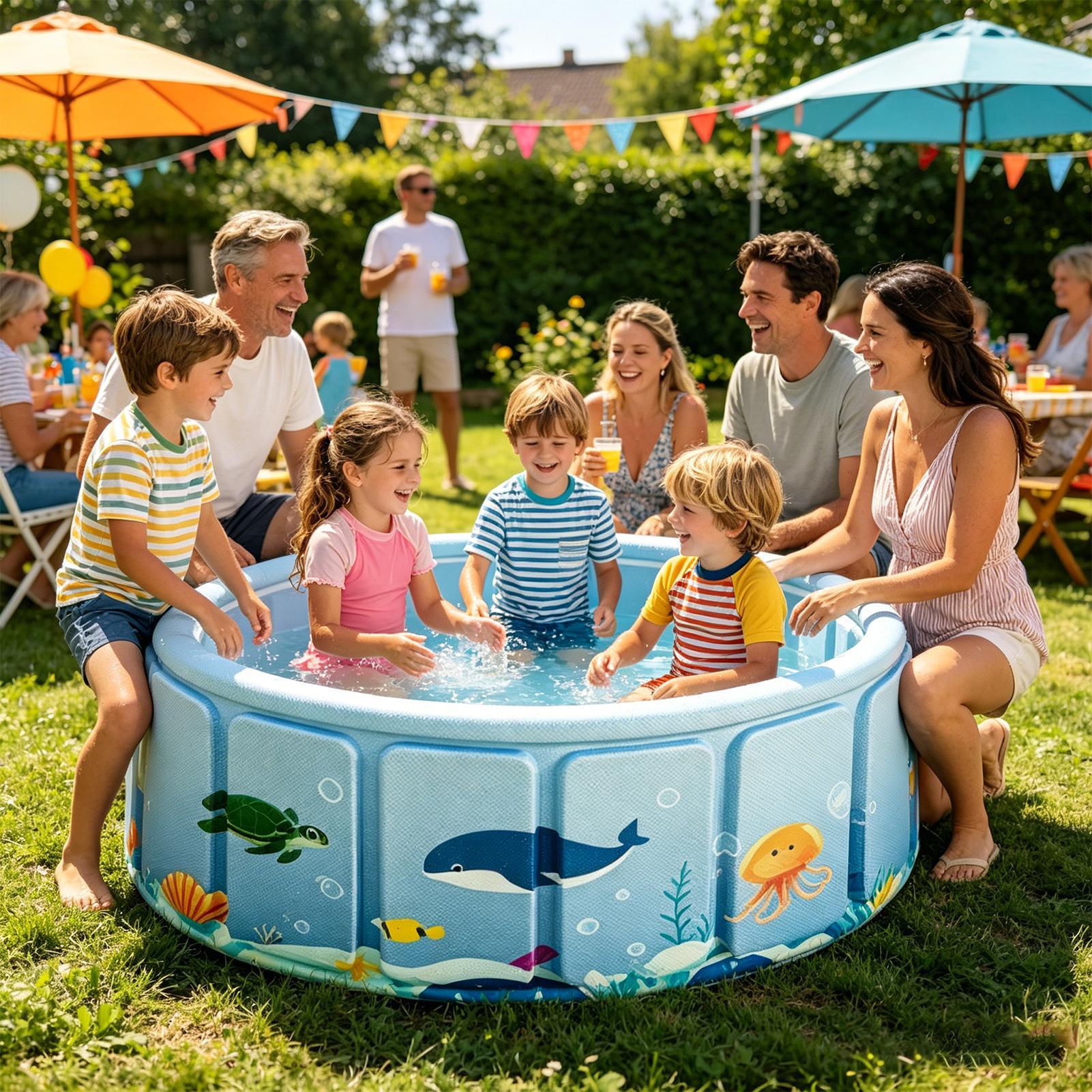 Non Inflatable Foldable Swimmi - огляд і ціна Party Games Kid Friendly