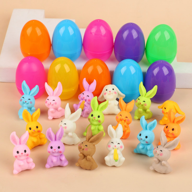 24Pcs Easter Egg With Rabbit F - огляд і ціна Party Games Easter For Kids
