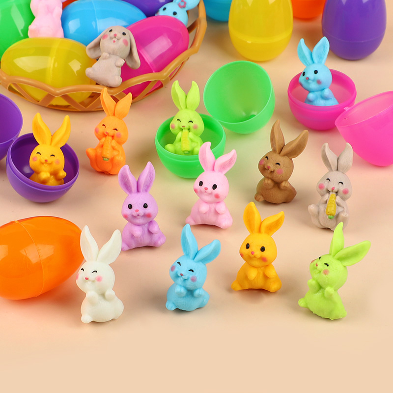 24Pcs Easter Egg With Rabbit F - огляд і ціна Party Games Easter For Kids