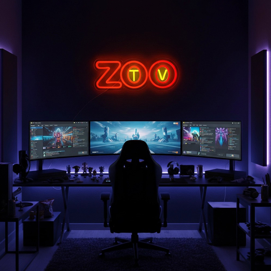 Zoo Tv Neon Sign, Led Letter I - огляд і ціна Zoo Party Games