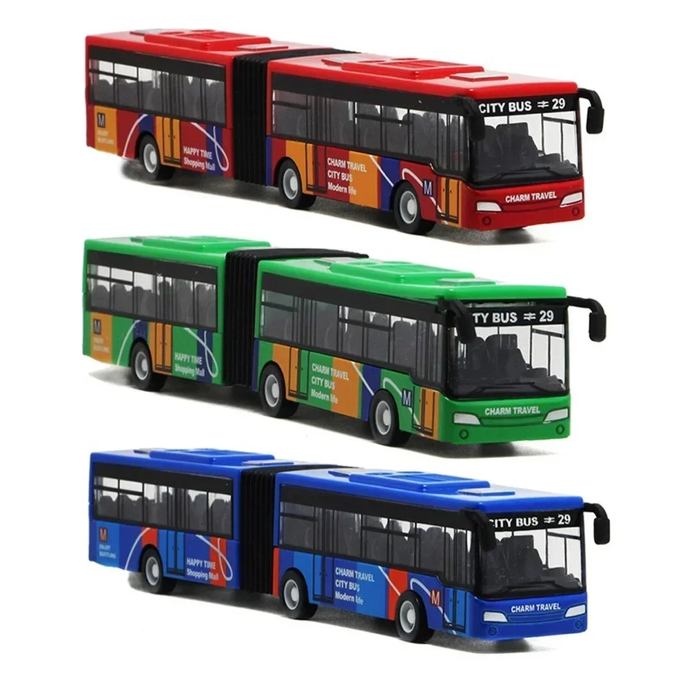 1/64 Diecast Alloy City Bus Pu - огляд і ціна Party Games Bus