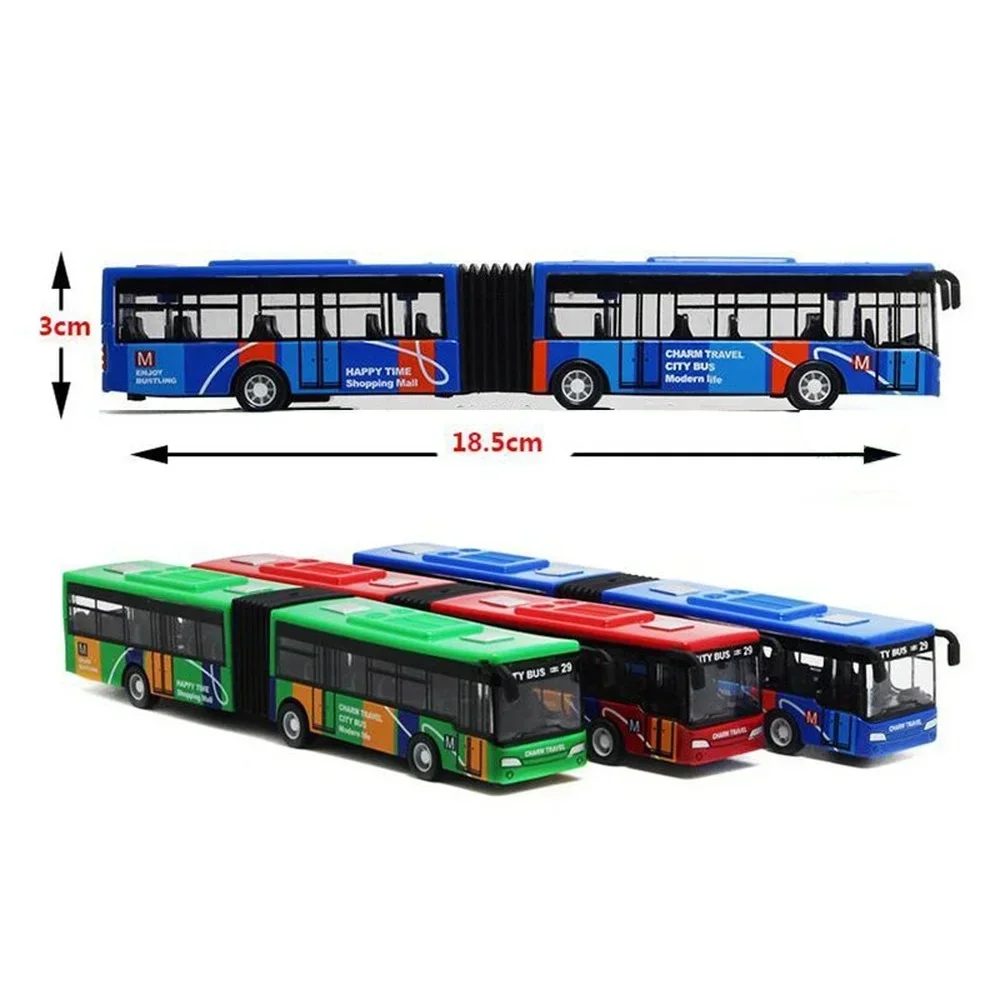 1/64 Diecast Alloy City Bus Pu - огляд і ціна Party Games Bus