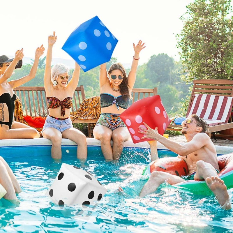 Giant PVC Inflatable Dice Game - огляд і ціна Party Games Gamecube