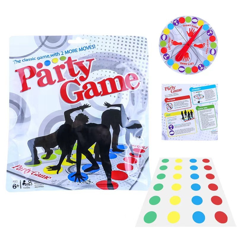 Twister Party Game - Family In - огляд і ціна Party Games Group For Adults