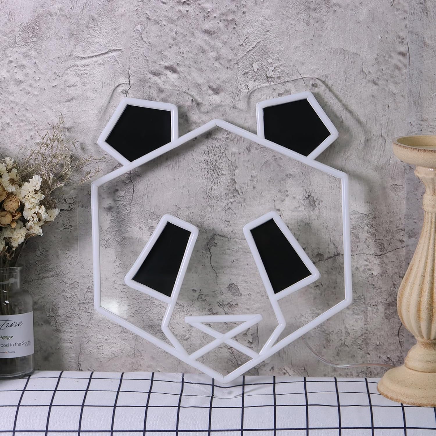 Panda Neon Sign USB Dimmable L - огляд і ціна Zoo Party Games