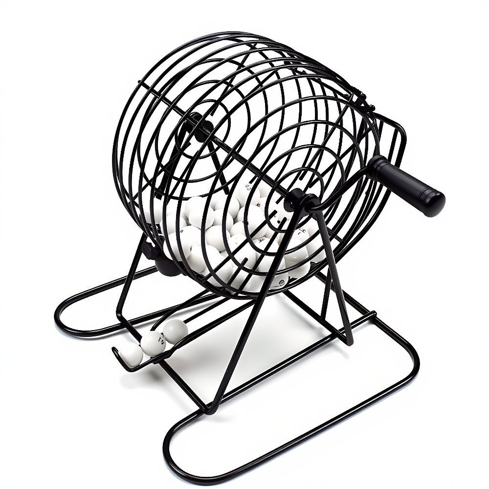Steel Bingo Game Cage Set Bing - огляд і ціна Party Games For Large Groups