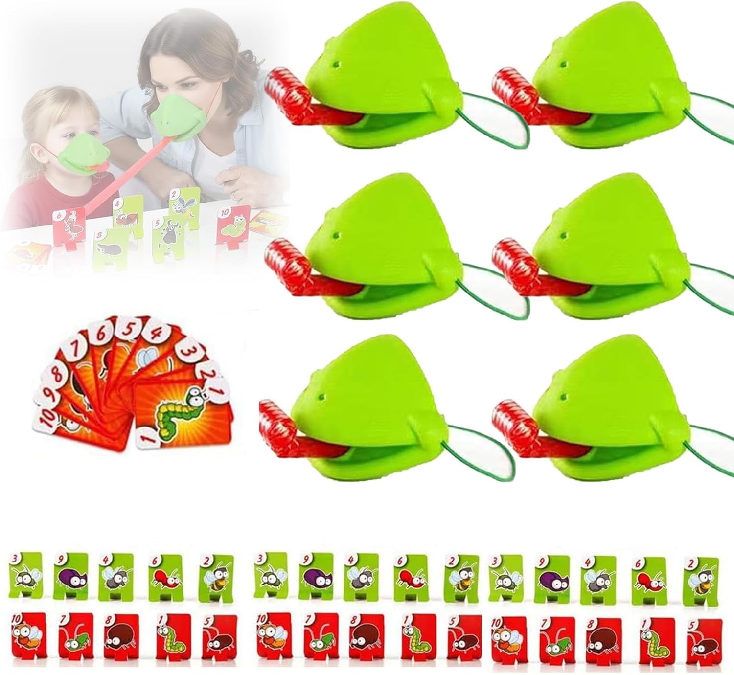 6 Set Chameleon Tongue Shootin - огляд і ціна Party Games Easter For Kids