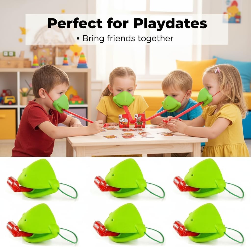 6 Set Chameleon Tongue Shootin - огляд і ціна Party Games Easter For Kids