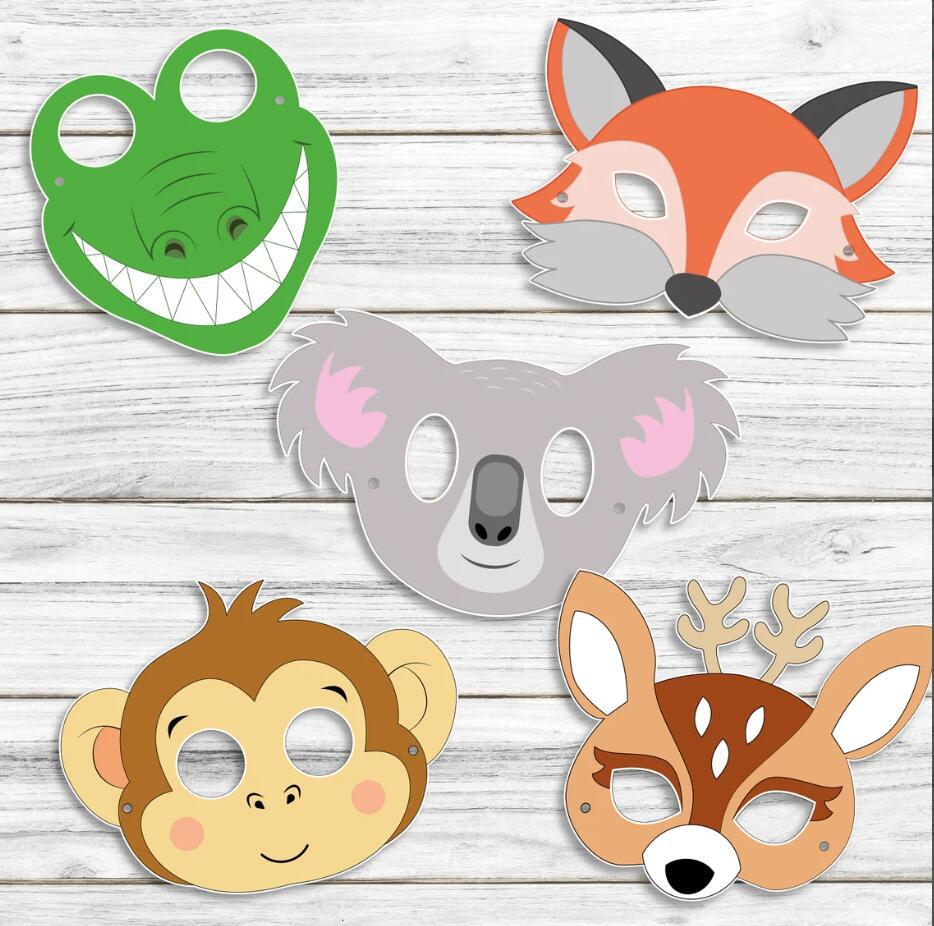 20Pcs Jungle Zoo Animal Paper  - огляд і ціна Zoo Party Games