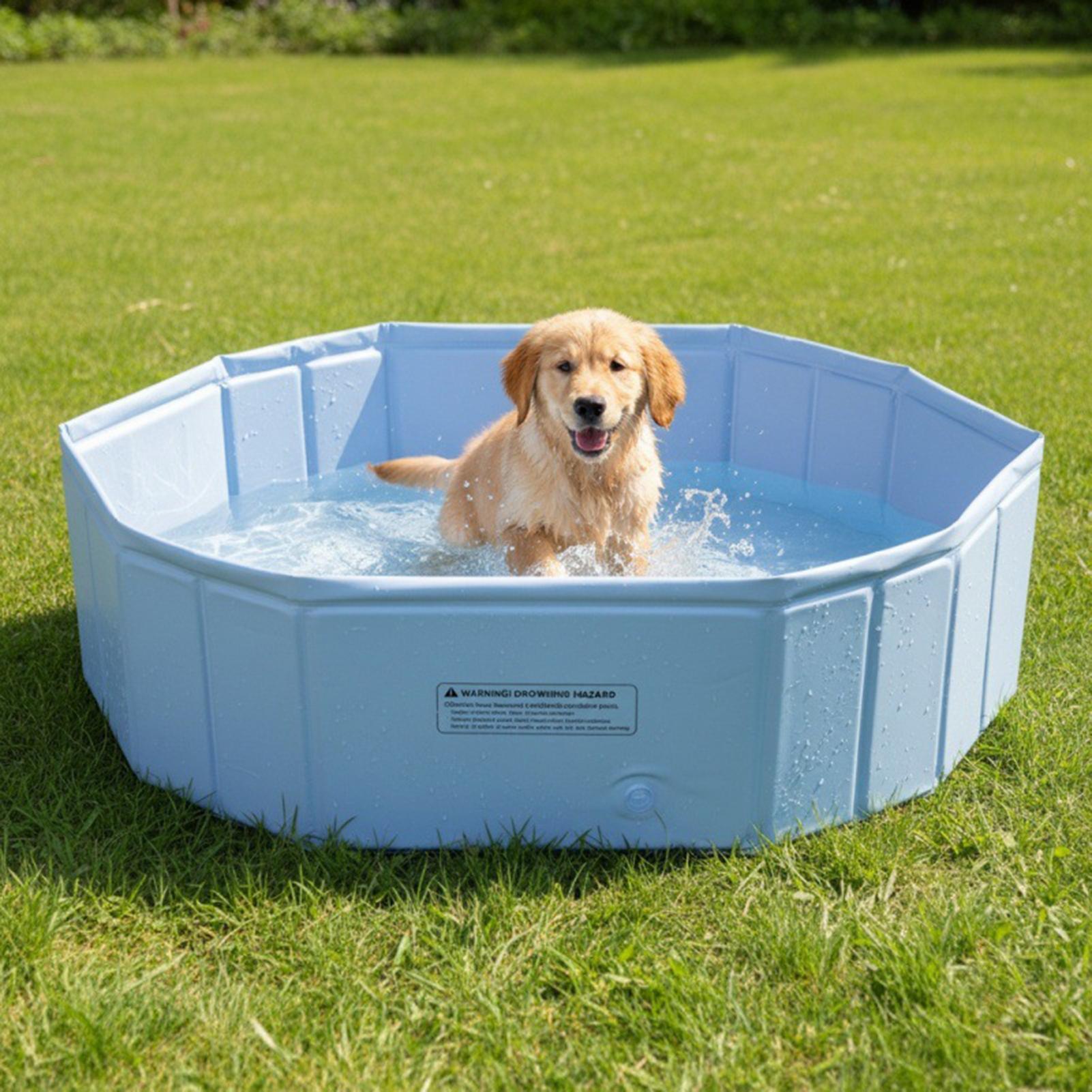 Outdoor Foldable Pet Swimming  - огляд і ціна Party Games Kid Friendly