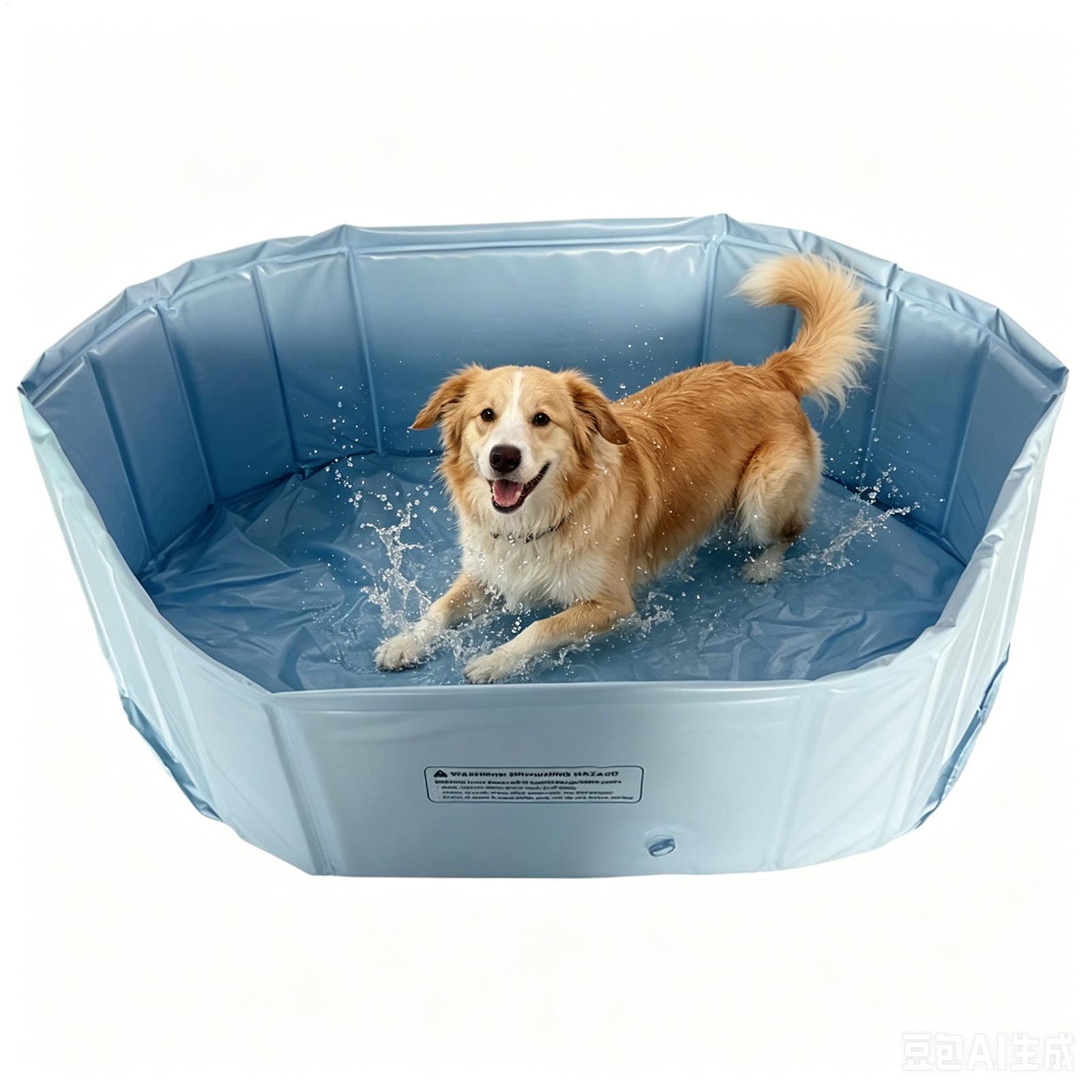 Outdoor Foldable Pet Swimming  - огляд і ціна Party Games Kid Friendly