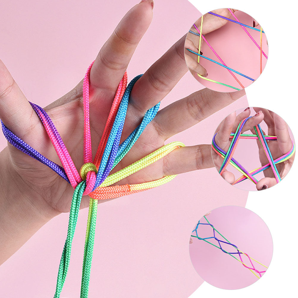 3Pcs Rainbow Flower Finger Str - огляд і ціна Party Games Kid Friendly