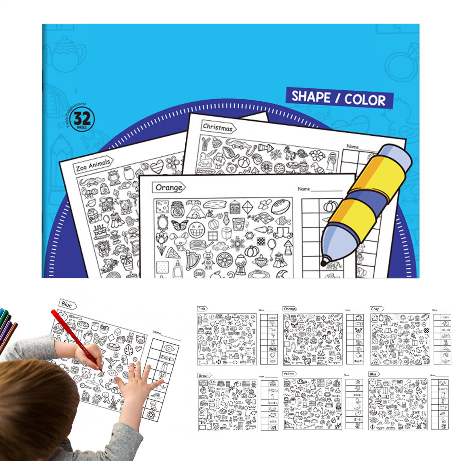 Preschool Activity Book With M - огляд і ціна Party Games Kid Friendly