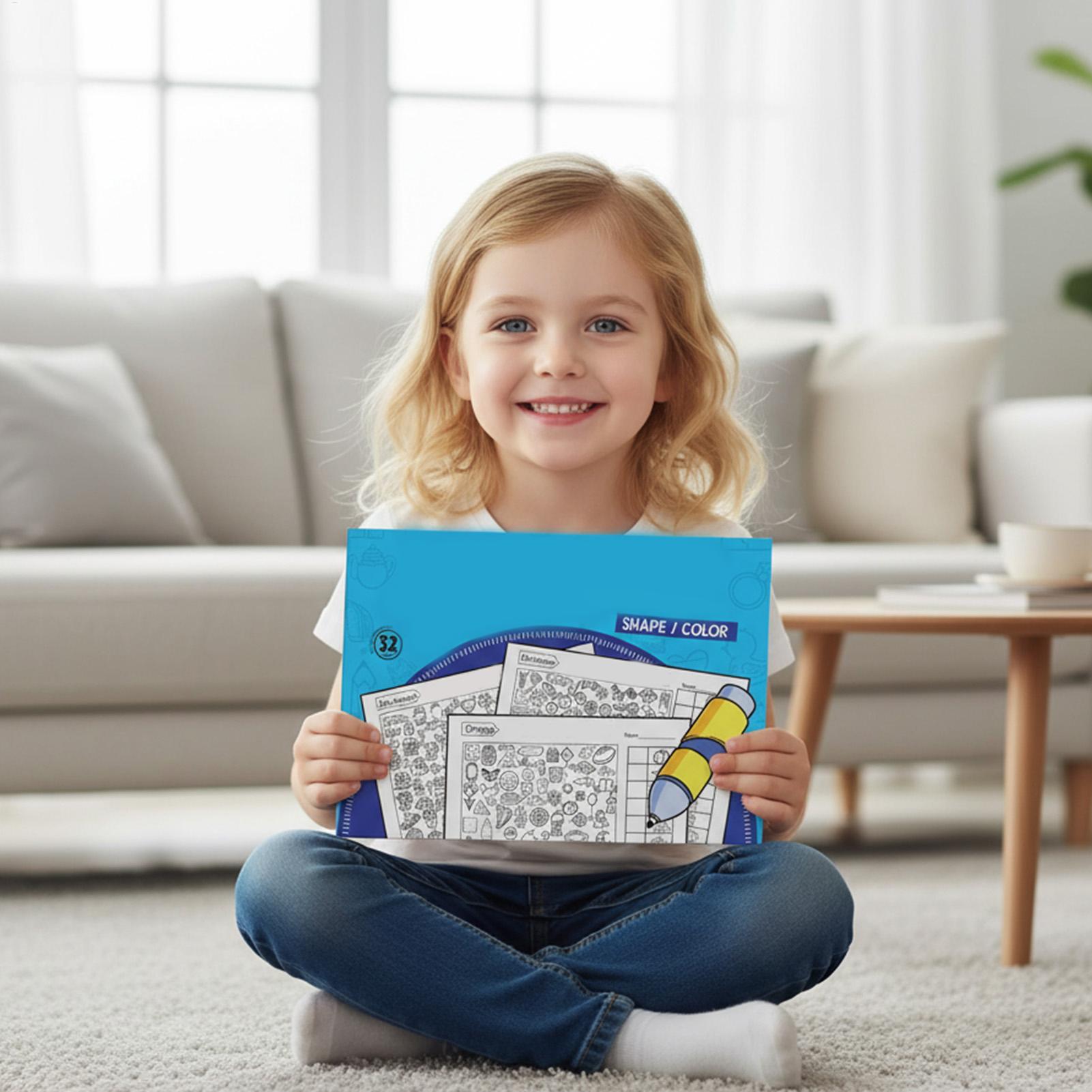 Preschool Activity Book With M - огляд і ціна Party Games Kid Friendly