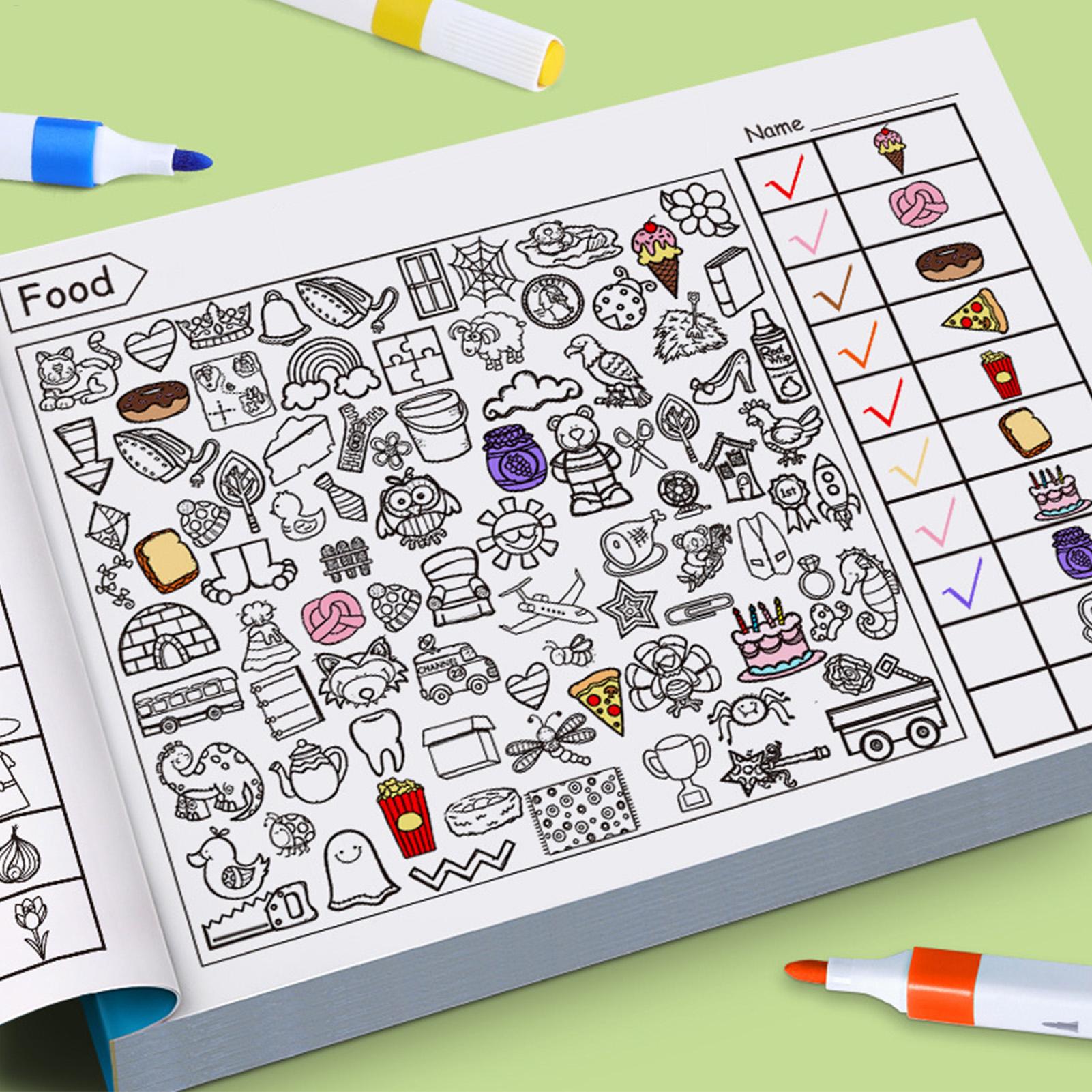 Preschool Activity Book With M - огляд і ціна Party Games Kid Friendly