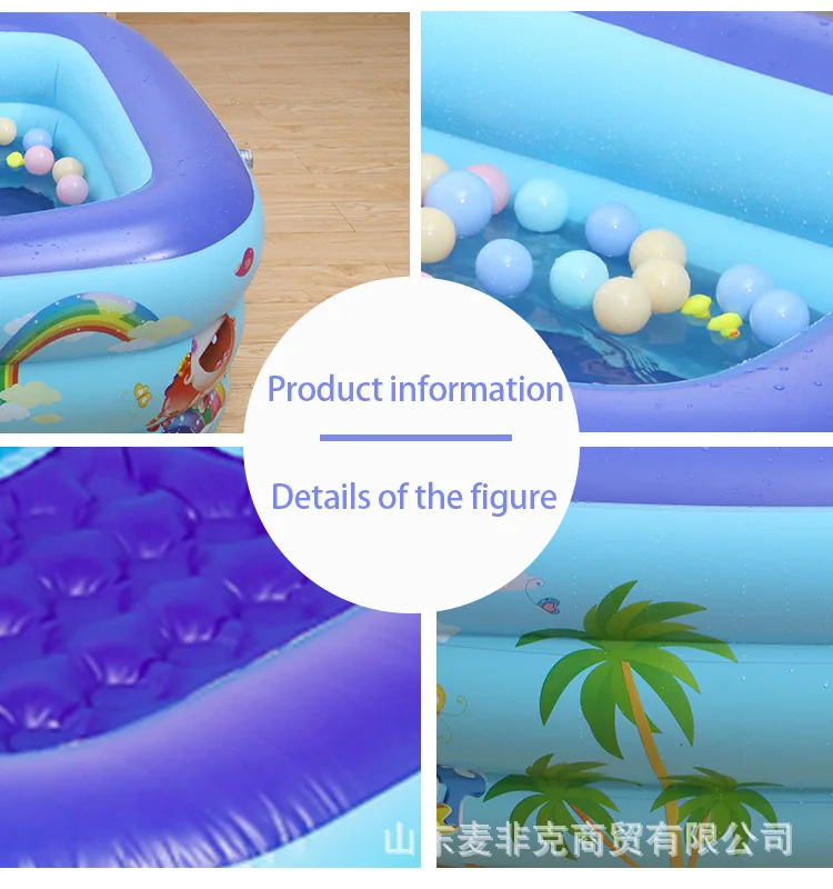 1M Baby Inflatable Pools Swimm - огляд і ціна Party Games Kid Friendly