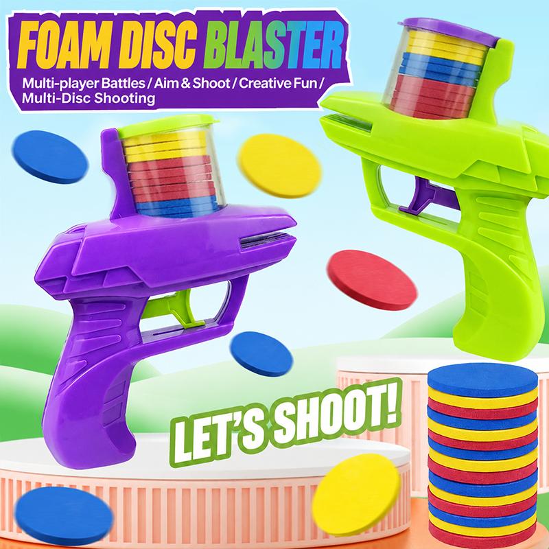 Foam Disc Blaster Toy Eco-Frie - огляд і ціна Party Games Kid Friendly