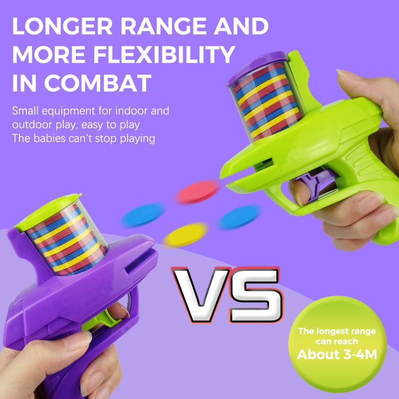 Foam Disc Blaster Toy Eco-Frie - огляд і ціна Party Games Kid Friendly