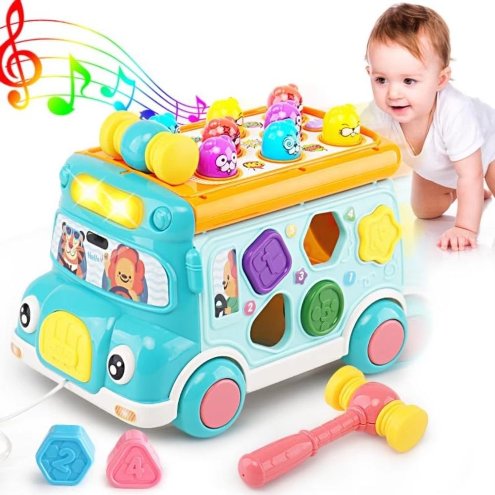 Plastic Music Activity Bus Bab - огляд і ціна Party Games Bus
