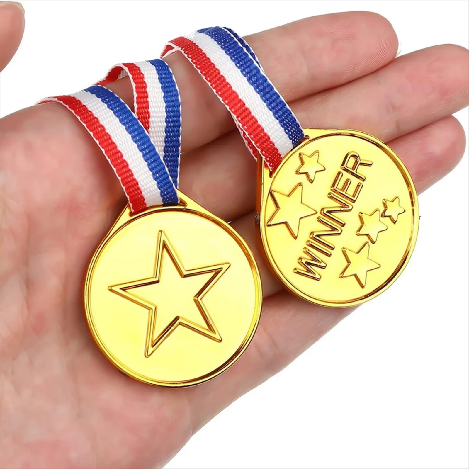 30Pcs Plastic Gold Winners Med - огляд і ціна Party Games Easter For Kids