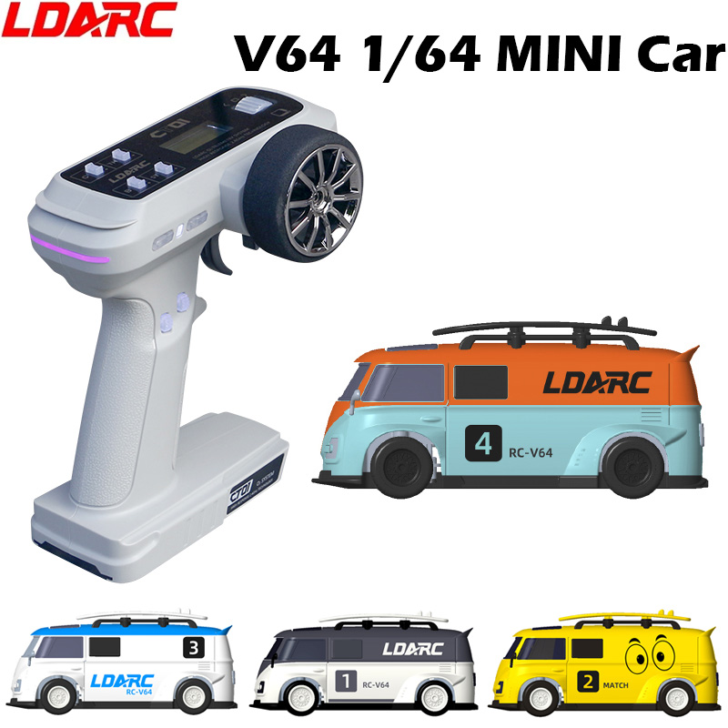 1:64 LDARC V64 Mini Remote Con - огляд і ціна Party Games Bus